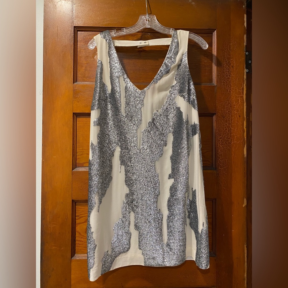 Robert Rodriquez sequin shift dress